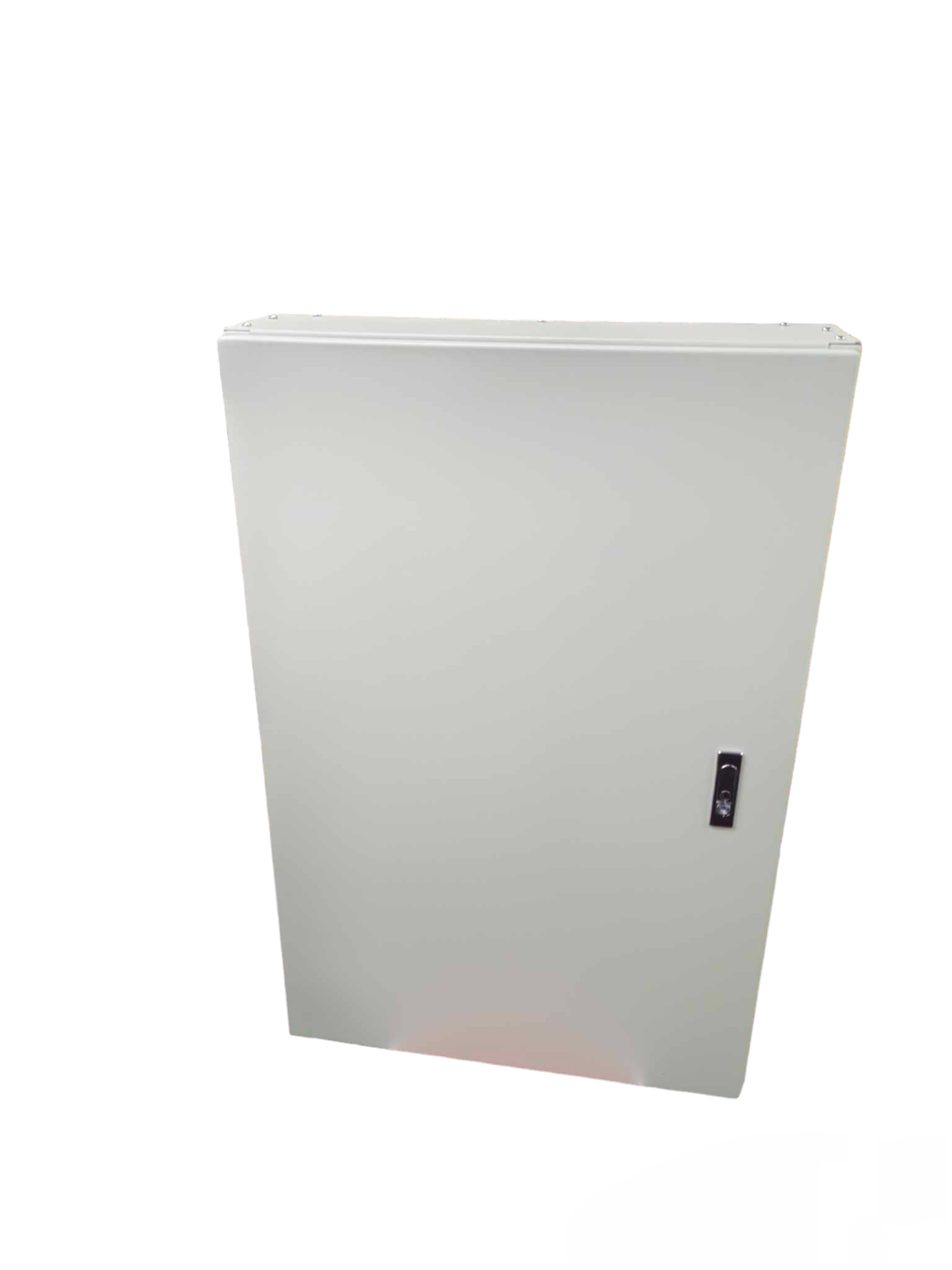 Schneider Royu Panel Board For EZC250 Main 3 Pole in white metal enclosure with lockable door