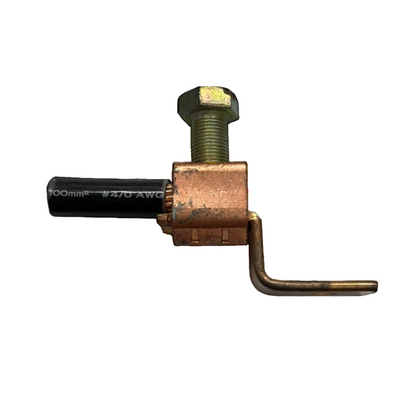 Local brand solderless terminal lugs 125mm - 175mm with attached wire and bolt for electrical connections