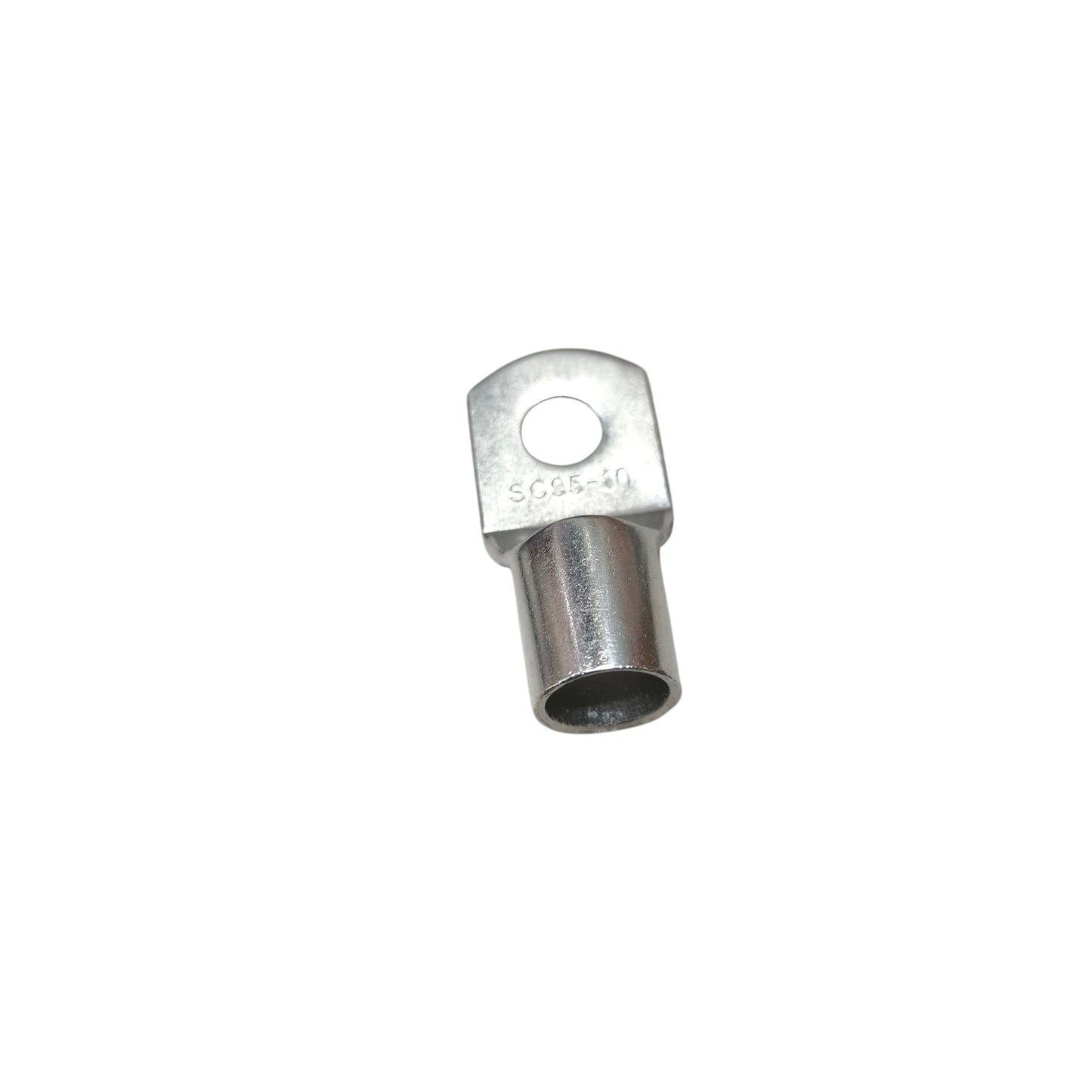 Single silver metal Terminal Lugs Crimp Type SC-95-10 for electrical cable connections
