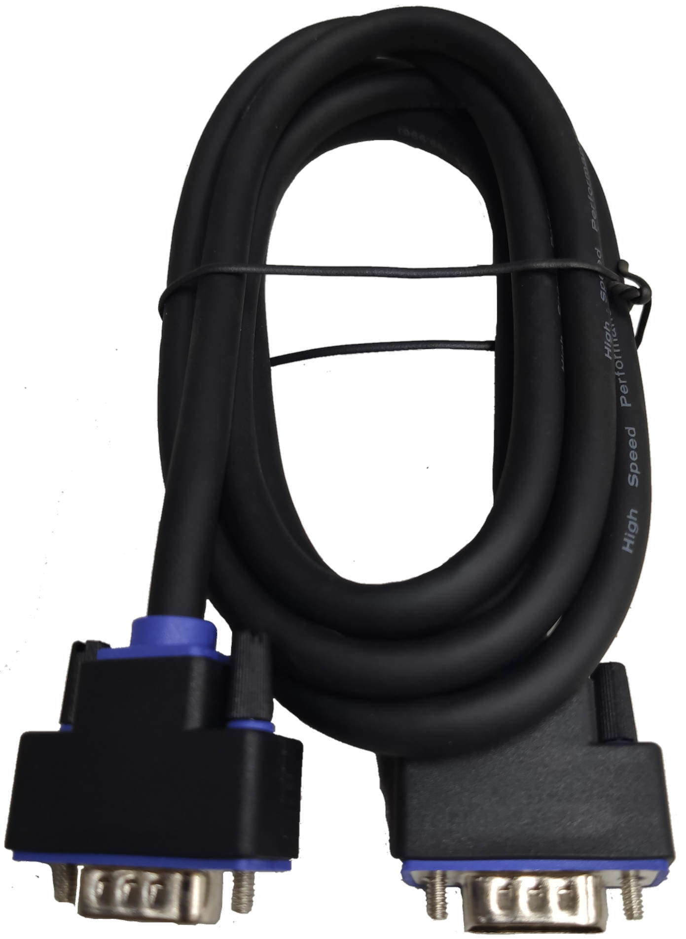 Grippes VGA Cable 1.5 Meters Male to Male with black connectors and durable cable design