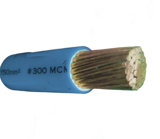 Duraflex THHN Wire 150mm Stranded 300MCM (Per Meter) Blue