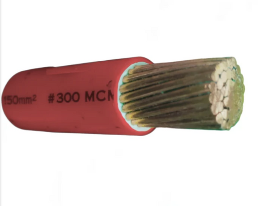 Duraflex THHN Wire 150mm Stranded 300MCM (Per Meter) Red