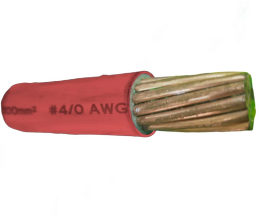 Duraflex THHN Wire 100mm Stranded 4/0 (Per Meter) Red)