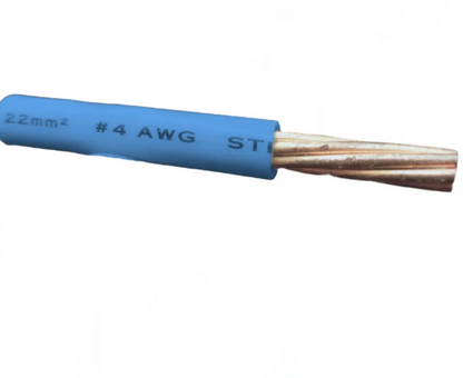 Duraflex 22mm THHN AWG 4 THWN Blue- Per Meter