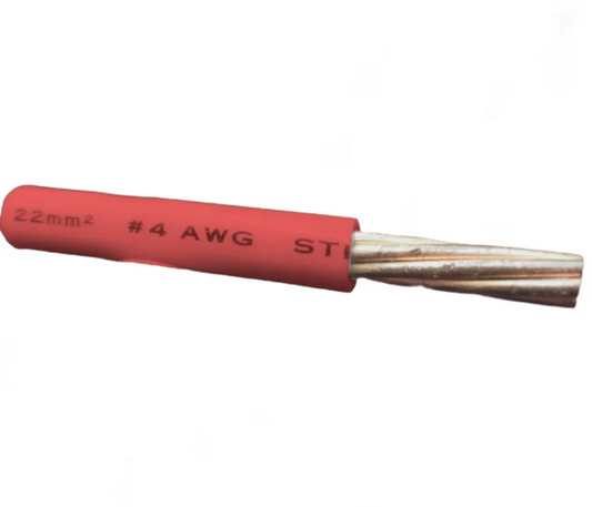 Duraflex 22mm THHN AWG 4 THWN Red- Per Meter