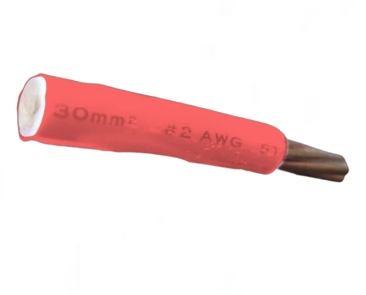 Duraflex 30mm THHN AWG 2 THWN Red- Per Meter