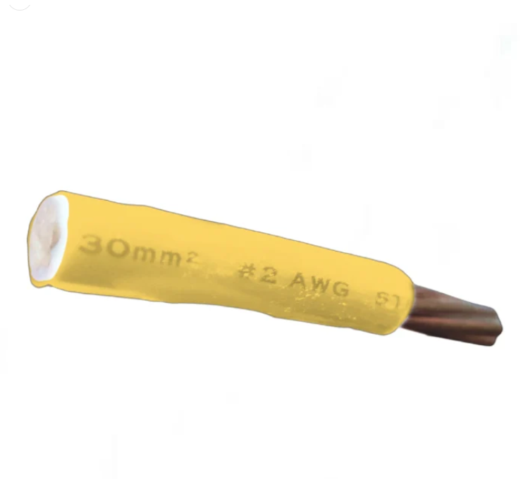 Duraflex 30mm THHN AWG 2 THWN Yellow-Per Meter