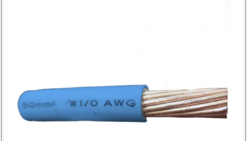 Duraflex 50mm THHN AWG 1/0 THWN Blue-Per Meter