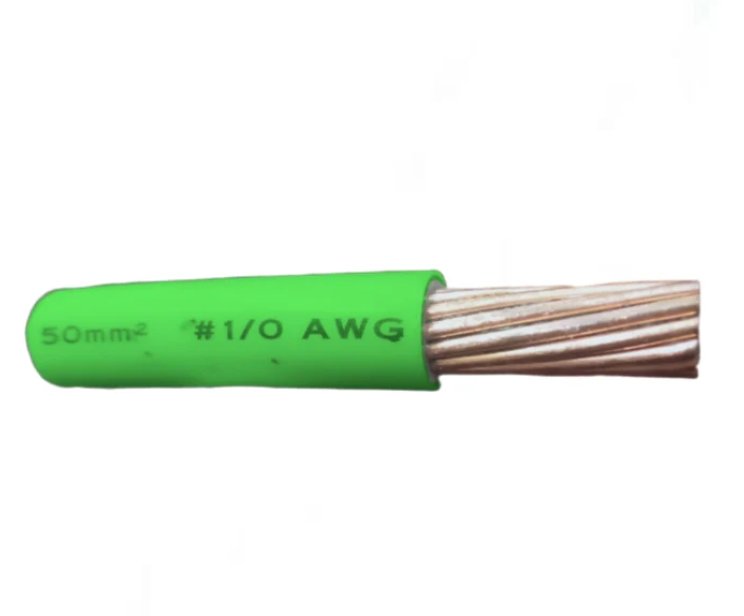 Duraflex 50mm THHN AWG 1/0 THWN Yellow-Per Meter
