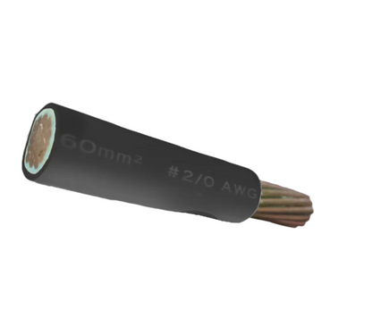 Duraflex 60mm THHN AWG 2/0 THWN Black-Per Meter