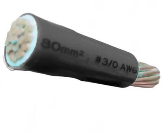 Duraflex 80mm THHN AWG 3/0 THWN Black-Per Meter