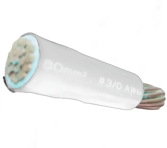 Duraflex 80mm THHN AWG 3/0 THWN White Per Meter