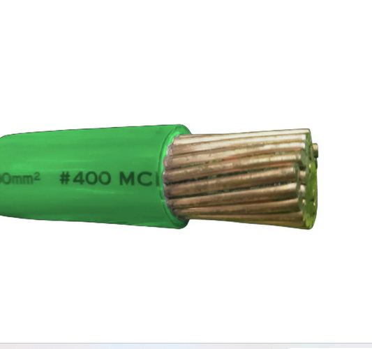 Duraflex 200mm THHN  Wire Stranded 400MCM (Per Meter) Green
