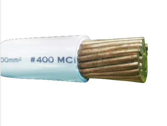 Duraflex 200mm THHN  Wire Stranded 400MCM (Per Meter) White