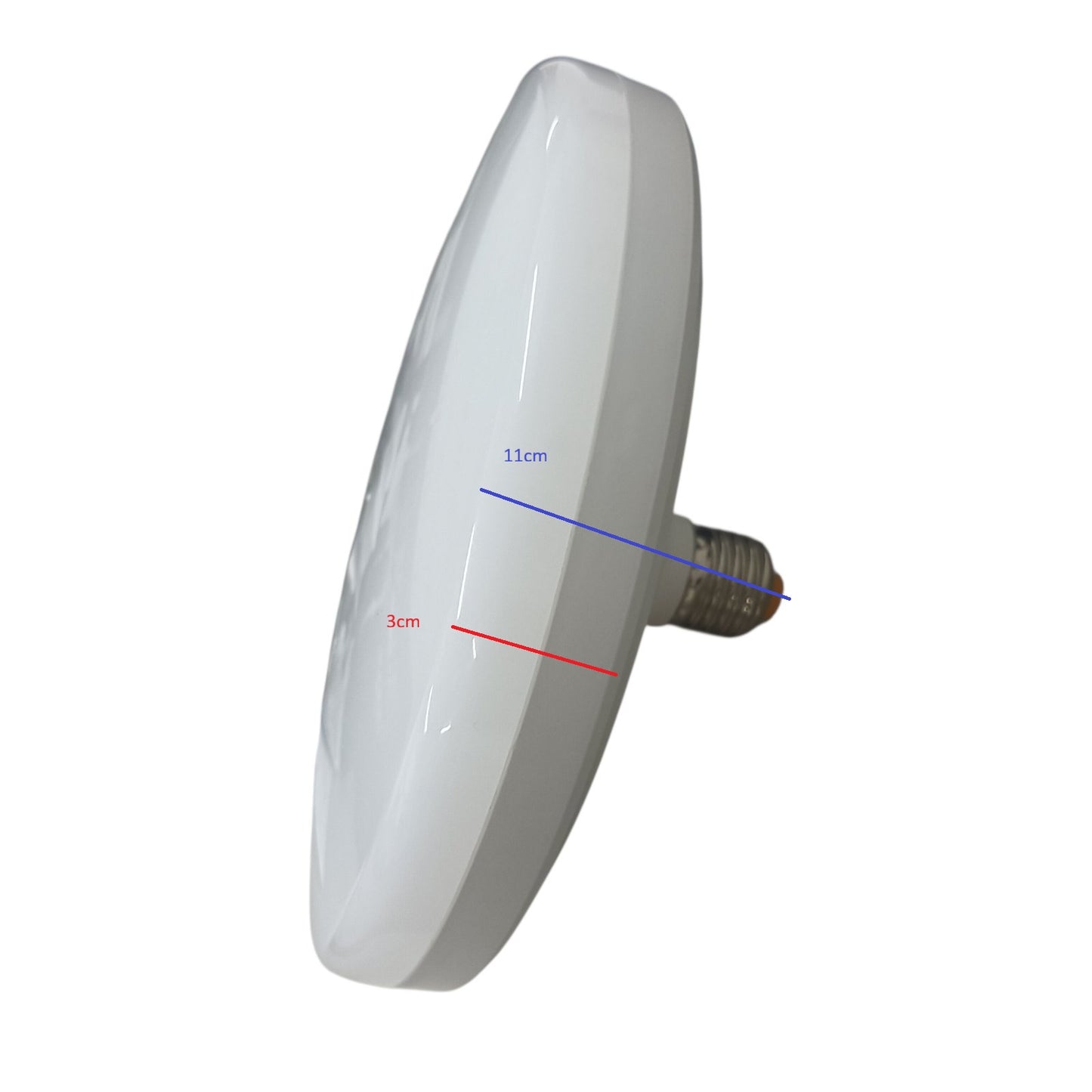 Omni 22W LED Flat Lamp 220V E27 2700K Warm White LFE27-22W-WW