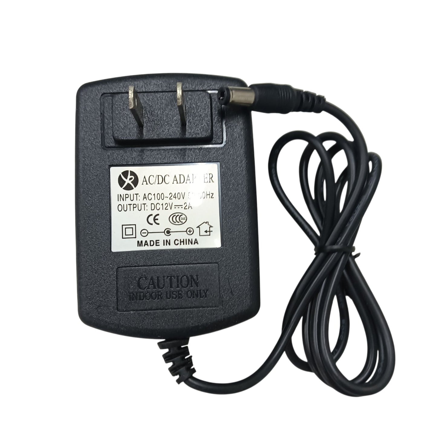 Grippes AC/DC Adaptor 12V 2A, Power Adaptor 12V DC 2A ( 5.5)