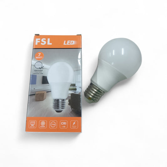 FSL LED Bulb 7W E27 180-265V Daylight B220-9DL 6500K B220V-7DL