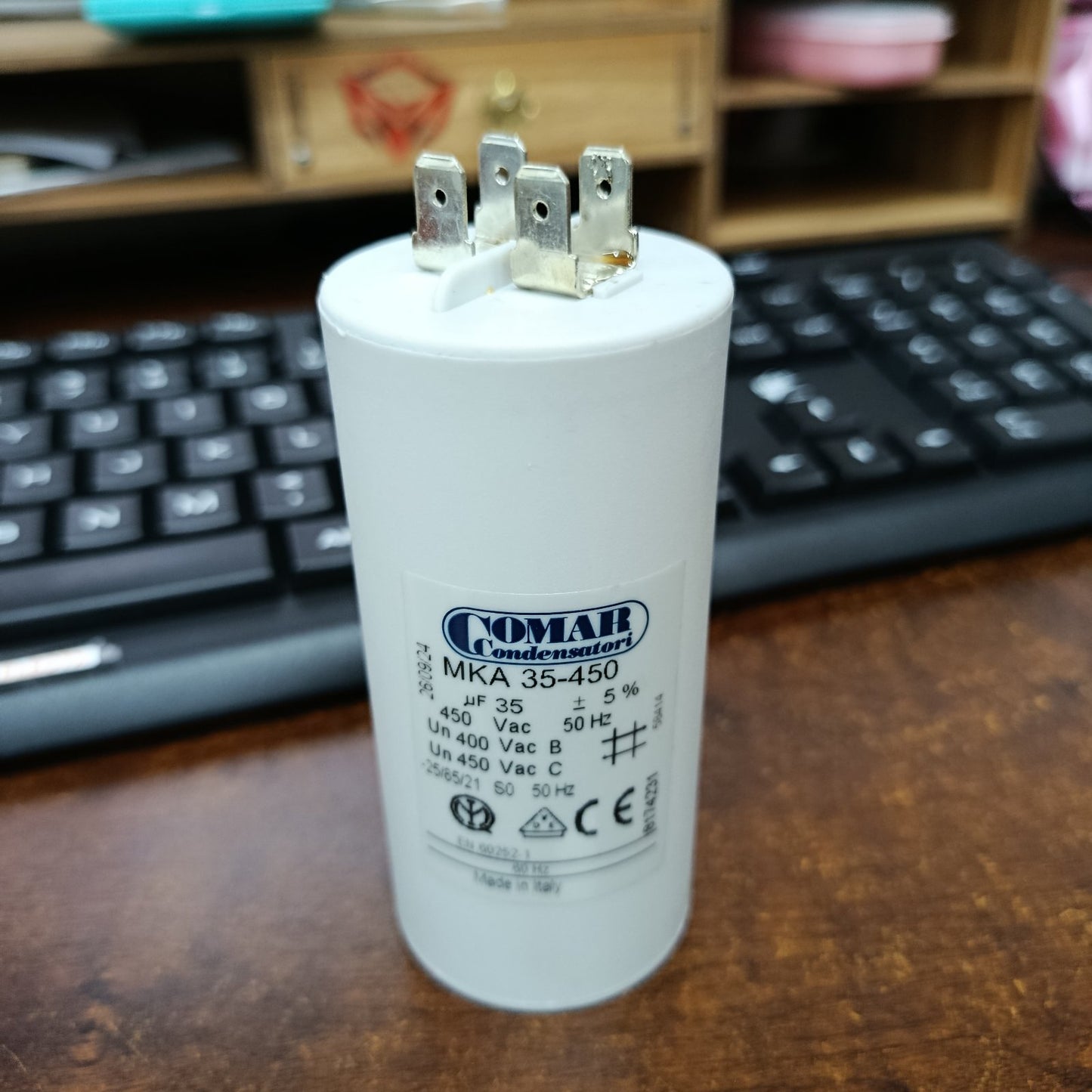 Comar Running Capacitor 50uF 450V AC, Motor Run Capacitor 50MFD 450V