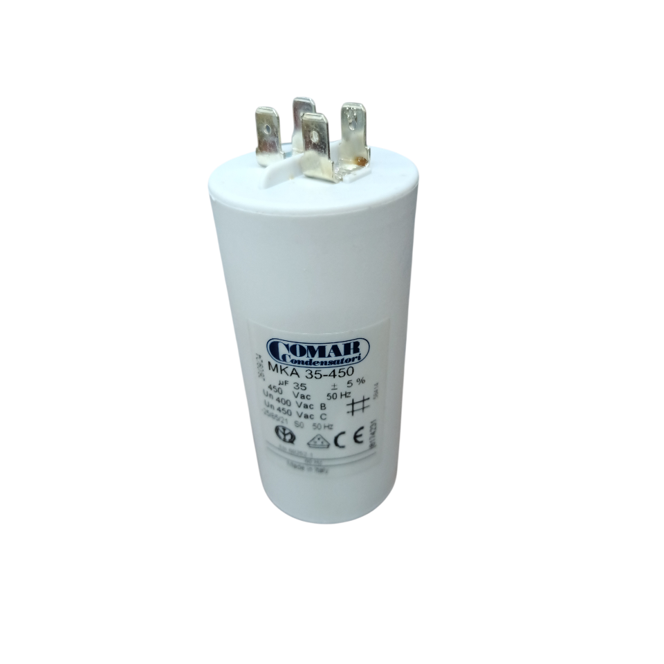 Comar Running Capacitor 50uF 450V AC, Motor Run Capacitor 50MFD 450V
