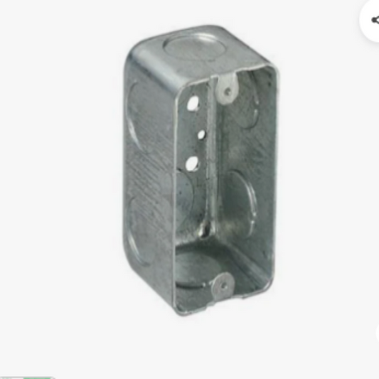 McGill Metal Utility Box KO-2x4 1/2"
