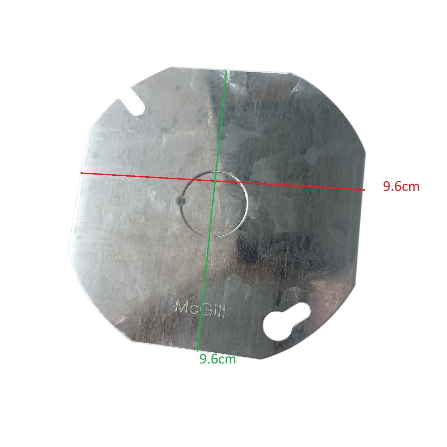 McGill Metal Junction Box Cover Gauge 16 4X4