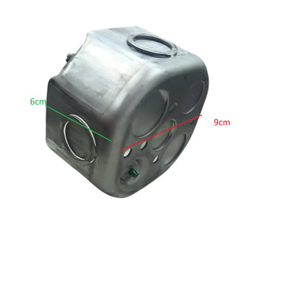McGill Metal Junction Box With Cover Gauge 16 4X4