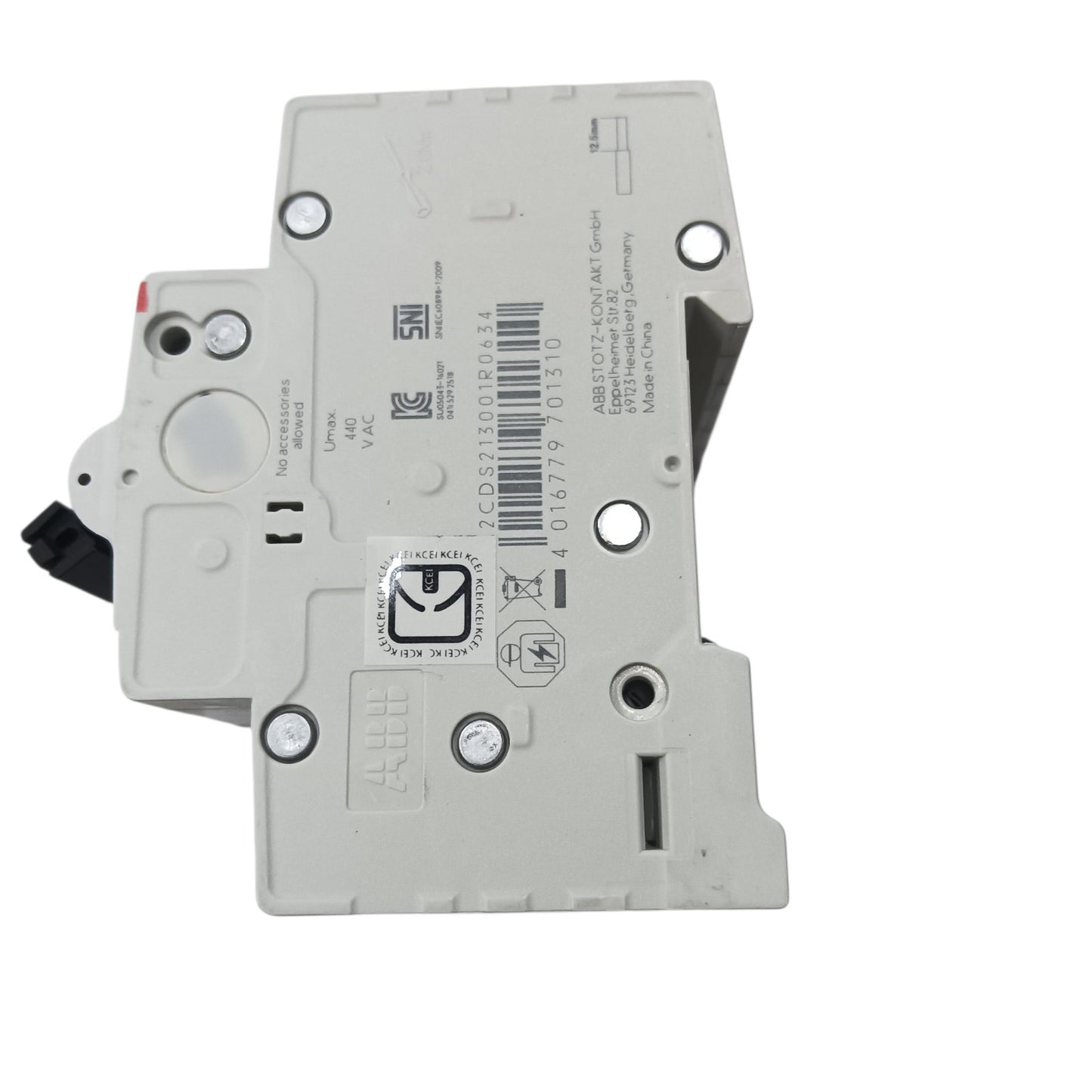 ABB Miniature Circuit Breaker 25A 3 Pole  MCB 6 Kaic 400V SH203-C25