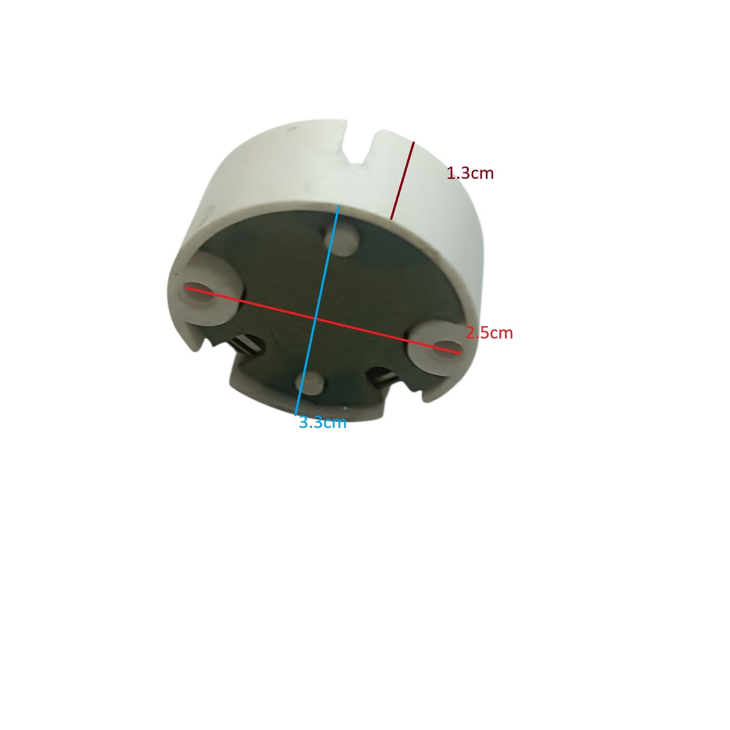 Welling Round Fluorescent Holder T8 418W 2A 250V