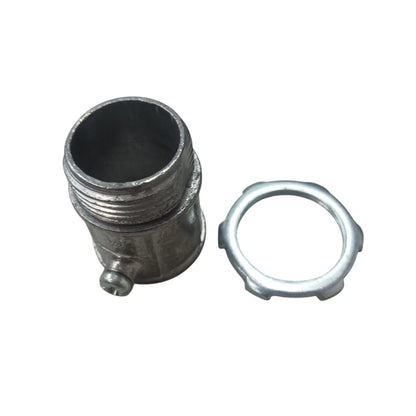 EMT Connector or EMT Adaptor with lock Nut 3/4"