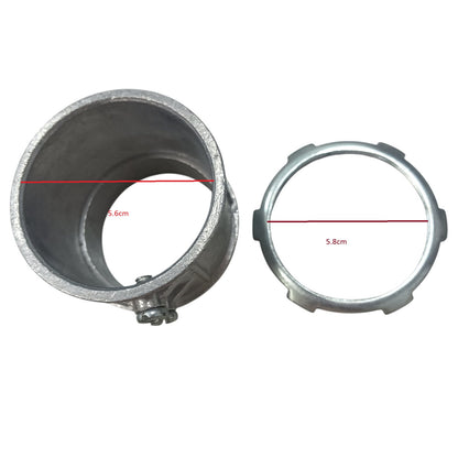 EMT Connector or EMT Adaptor with lock Nut 2"