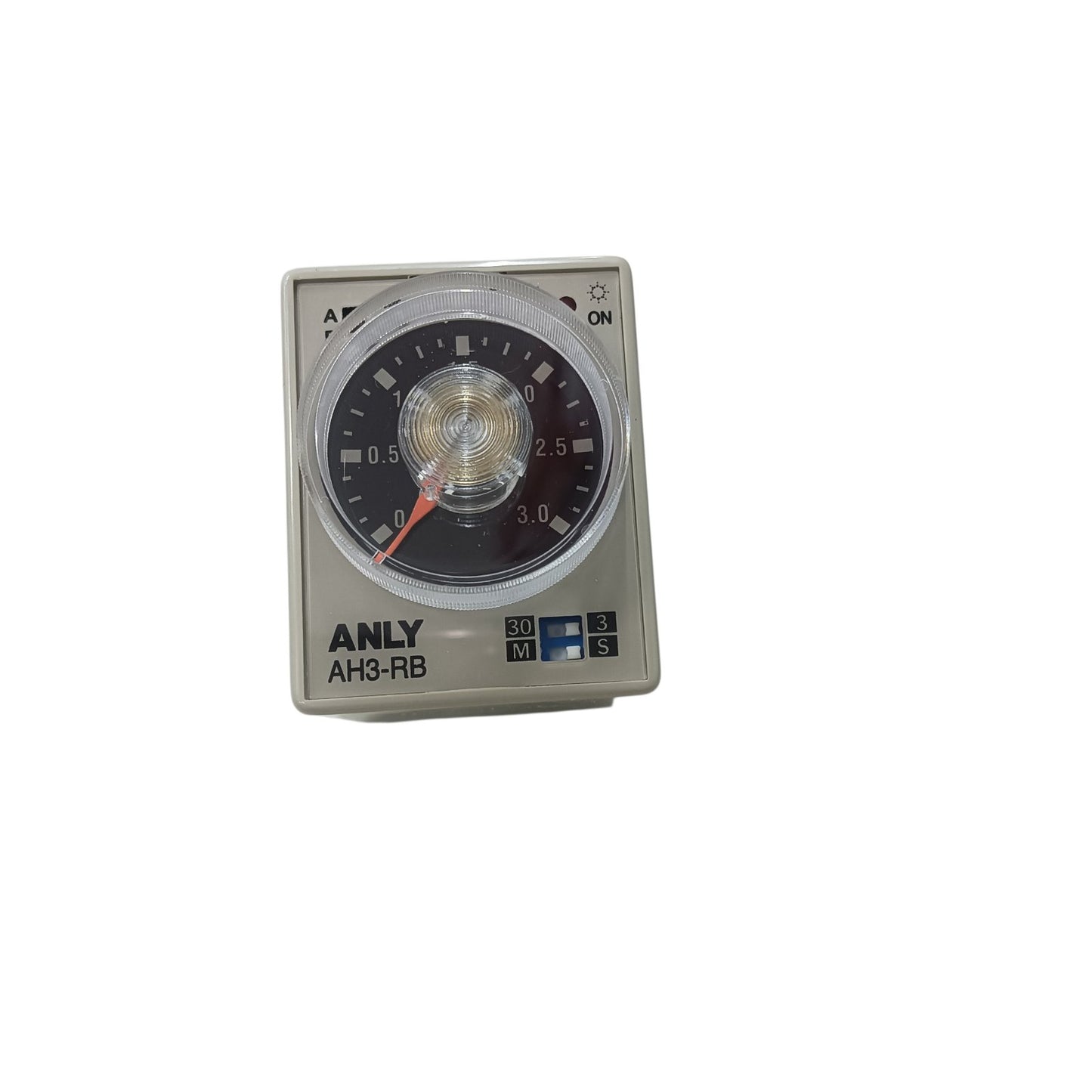 Anly AH3RB Multi-Range Analogue Timer Relay 240V 3S/ 30S/ 3M/ 30M