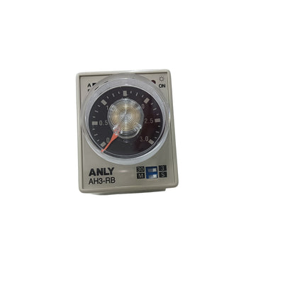 Anly AH3RB Multi-Range Analogue Timer Relay 240V 3S/ 30S/ 3M/ 30M