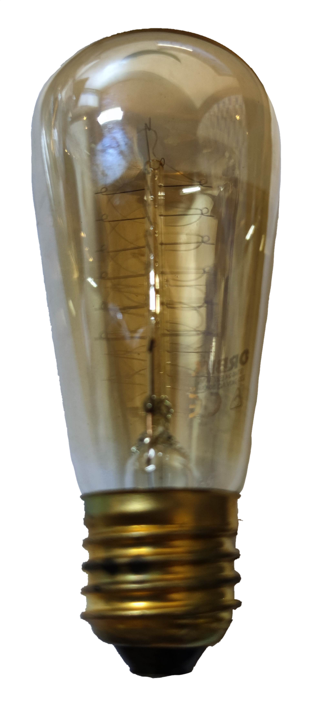 Electx Electrical Supply vintage filament bulb E27 dimmable incandescent light bulb with clear glass