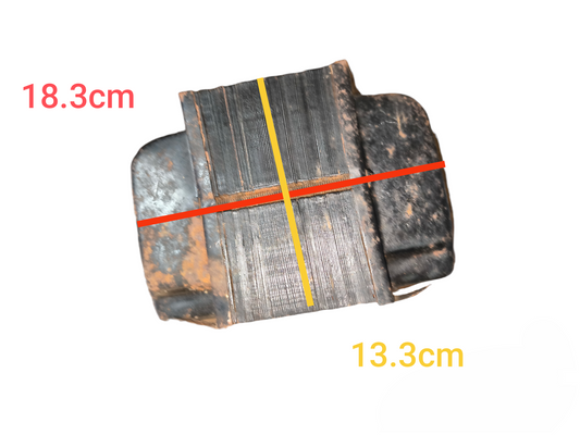 CE door chimes transformer 220V AC to 100V AC with metal coil measuring 18.3cm by 13.3cm