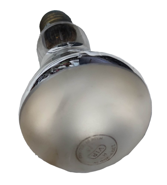 VIR 200W E27 220V AC Reflector Bulb with a shiny surface for bright lighting