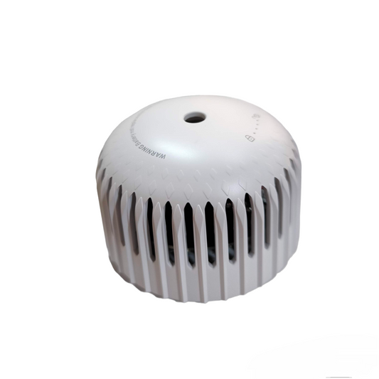 Wachter Photoelectric Smoke Alarm With Battery featuring a sleek design for reliable fire safety