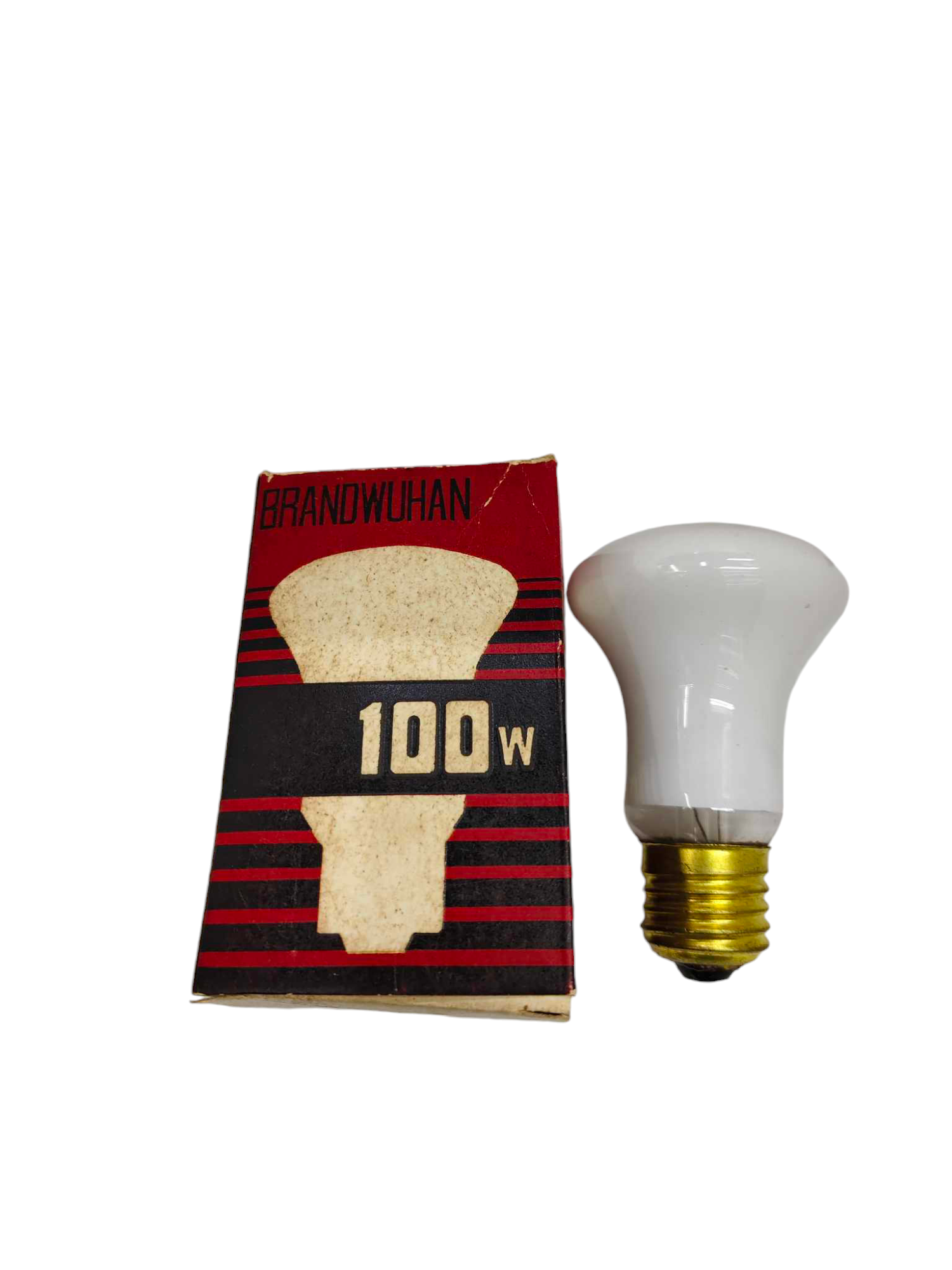 Wuhan Warm White Lamp Standard E-27 100W light bulb with packaging box for lighting installation