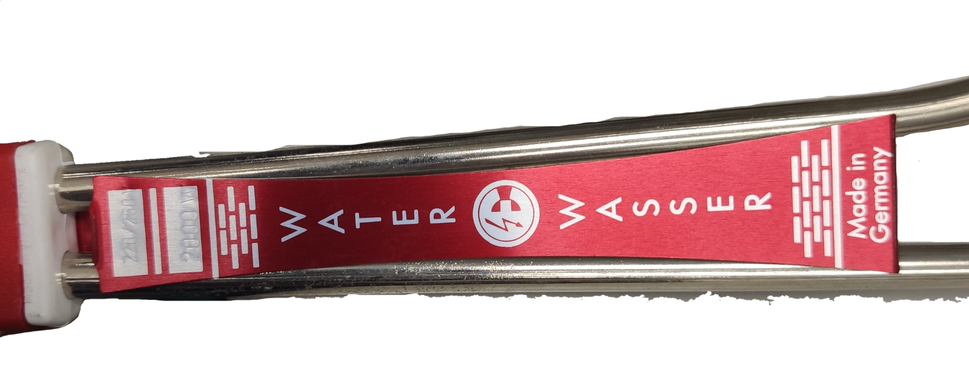 German made Water Heater 1500W-2000W 220V with red label and metal heating element