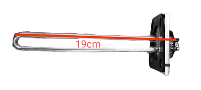 Local water heater element 220v with a 19cm length for reliable heating performance