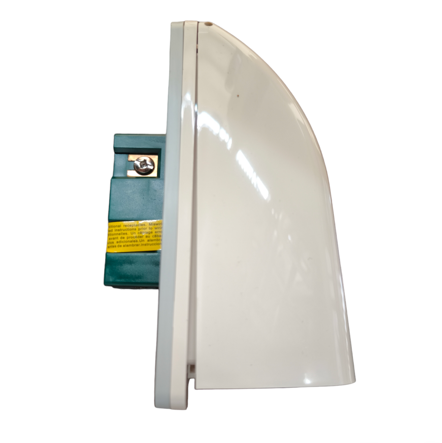 Omni Weatherproof GFCI Duplex Outlet 20A 250V with protective cover for outdoor electrical safety