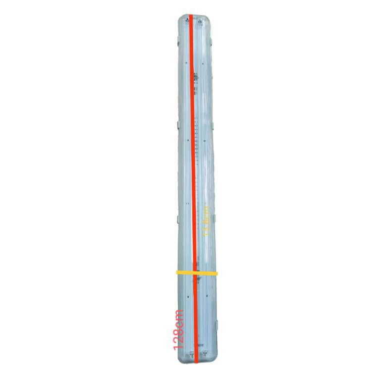 Philips weatherproof LED fluorescent fixture for outdoor lighting installations with durable design