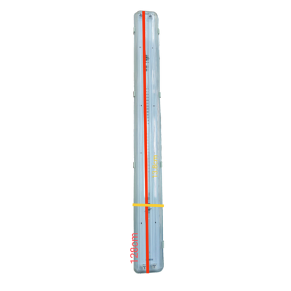 Philips weatherproof LED fluorescent fixture for outdoor lighting installations with durable design