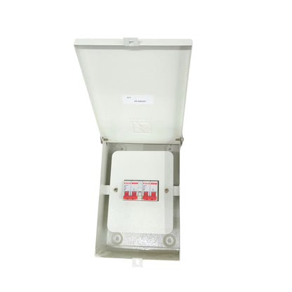 Koten & Himel weatherproof MCB 220V with NEMA 3R enclosure, ideal for outdoor electrical protection