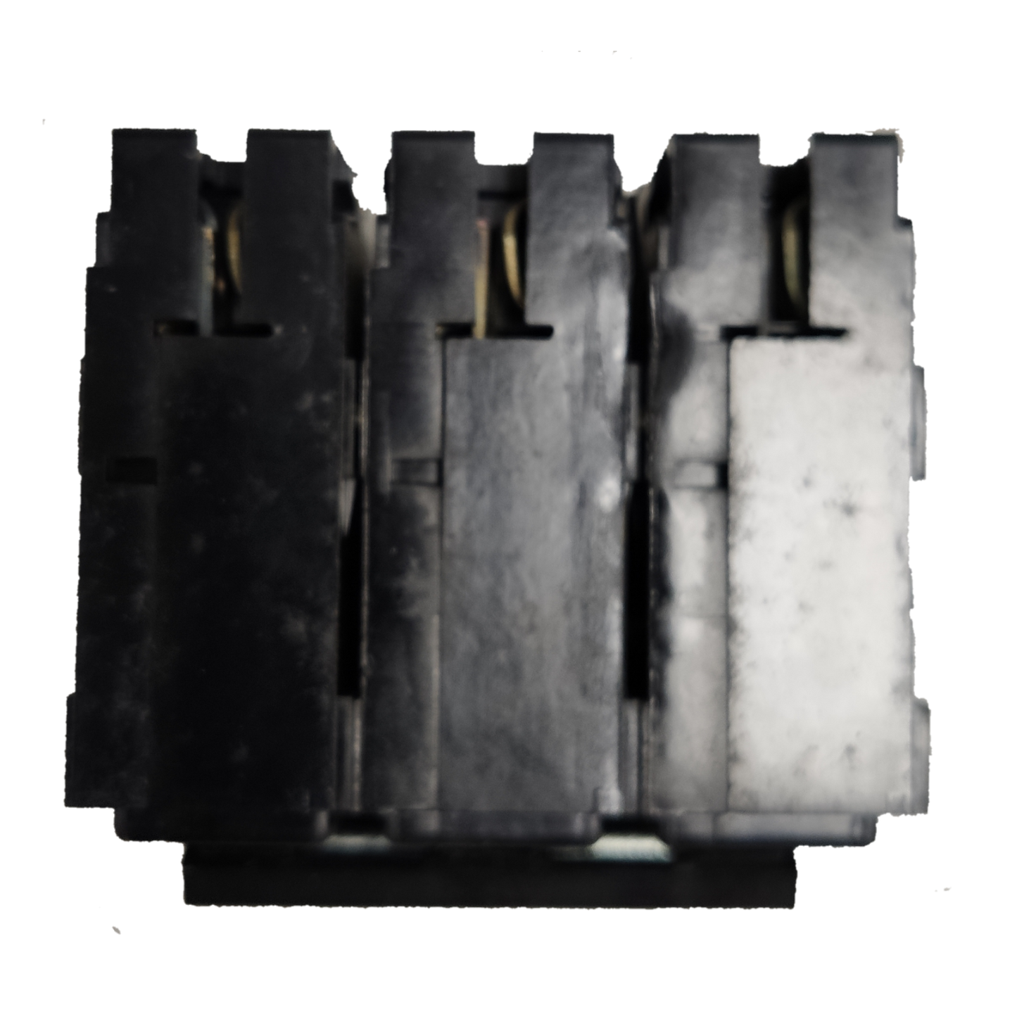Westinghouse 30A 3 Pole 3 Phase Circuit Breaker Plug-in electrical component in black and white