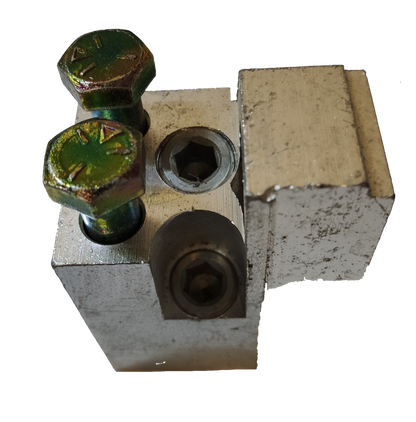 Westinghouse Mechanical Lug for NB Breaker with two bolts and metal connector for electrical circuitry