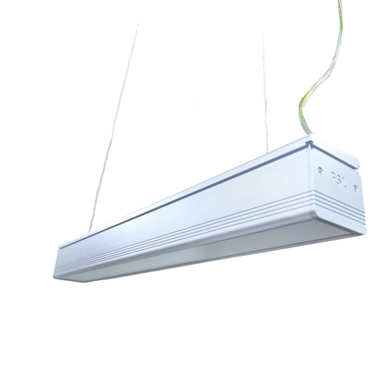 FSL 18W LED Linear Suspension Light 220V Daylight 6500K 1350 Lm Aluminum IP20 120 Beam Angle SSPL3C-18 600mm x 70mm x 70mm Pendant Mounting