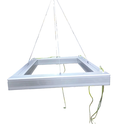 FSL 72W LED Square Pendant Ceiling Light 220V 4000K Cool White Hanging Mounted SSPL3C-18CWX4