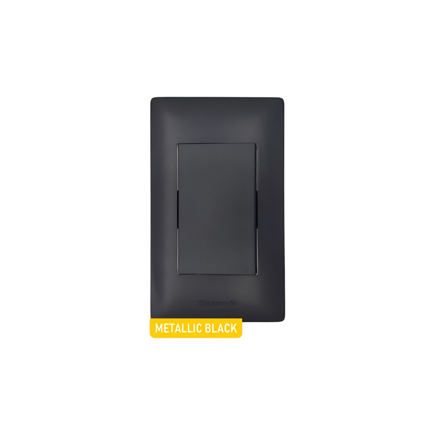 Panasonic 1 Gang 4 Way Switch 1 Device Slim Art Series Metallic Black WSAG6803MB-1/WSAG5514MB-5
