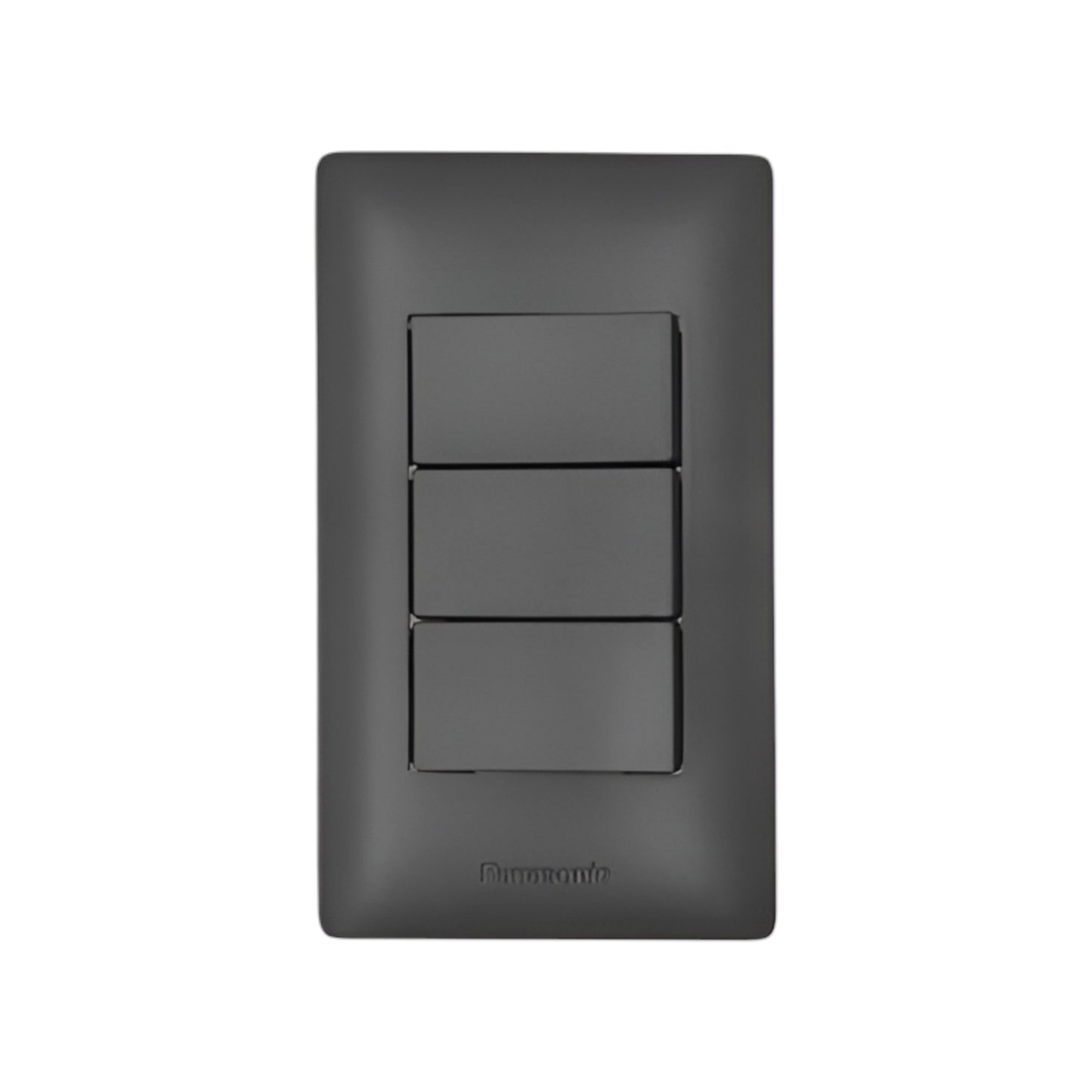 Panasonic 3 Gang 4 Way Switch 3 Device Slim Art Series Metallic Black WSAG6803MB-1/3XWSAG5004MB-5