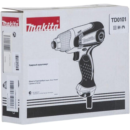 Makita Impact Driver TD0101 ¼ (Hex) 6.35mm Driving Shank 230W 220V